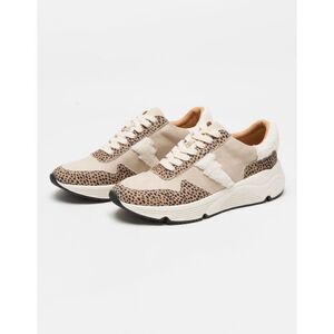 OASIS SOCIETY Piper Leopard Womens Runner Sneakers Size 8.5